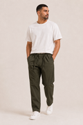 The Olive Relaxed Trouser